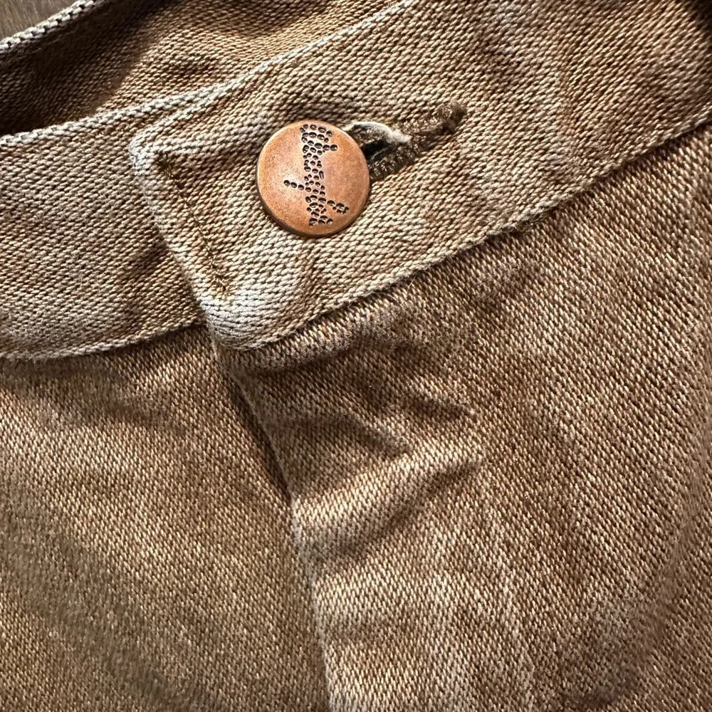 Wrangler Men's Tan Cotton Jeans 33x36 - Picture 4 of 5